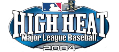 High Heat Major League Baseball 2004 logo for Playstation 2